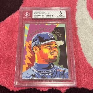 Ken Griffey Jr – 1995 Panini Donruss Diamond Kings #DK-27 – As Pictured